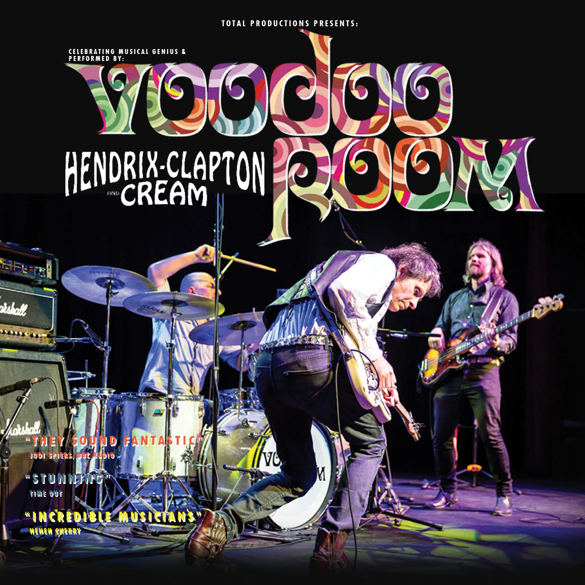 Voodoo Lounge - A Tribute to Hendrix, Clapton and Cream , Palace Theatre Paignton
